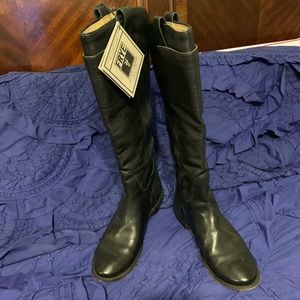 Frye Paige black tall boots